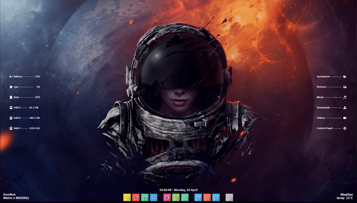 best rainmeter skins